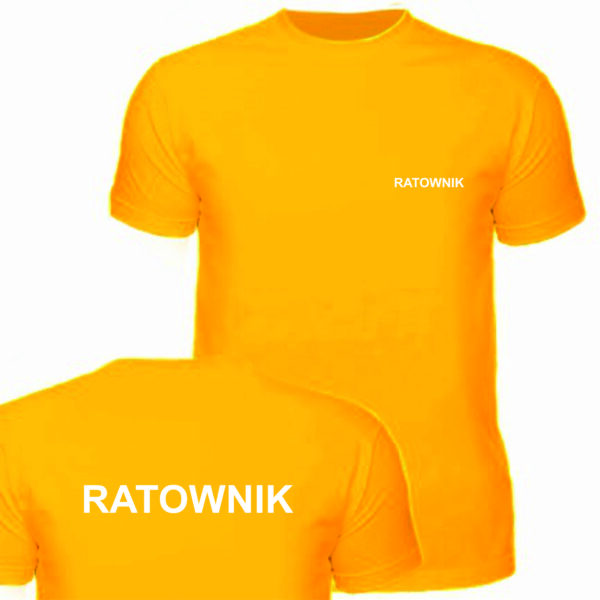 Koszulka pomarańczowa RATOWNIK